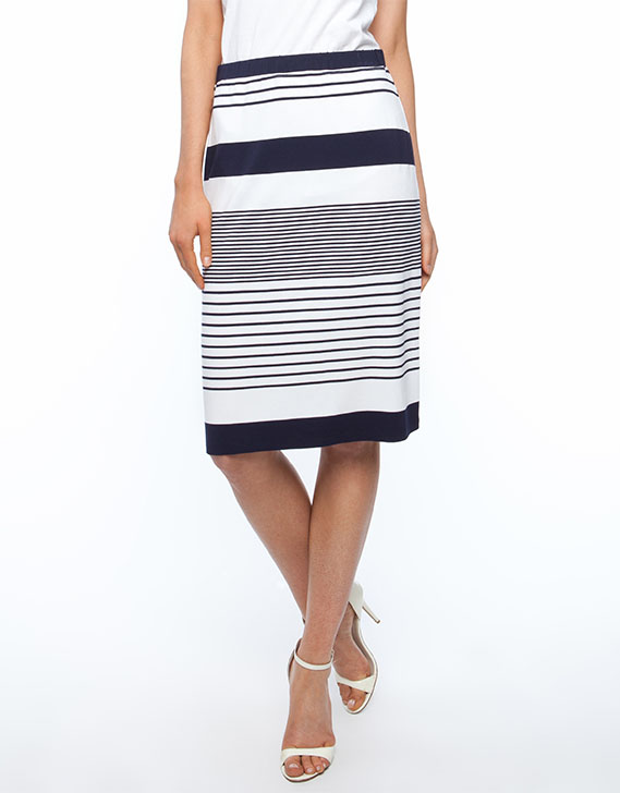 Stitches Varigated Stripe Skirt