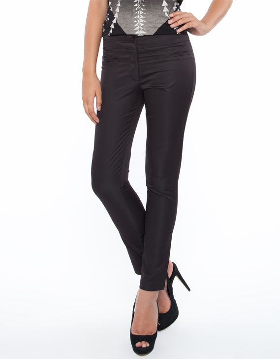 Forcast Kennedy Ankle Pants Black