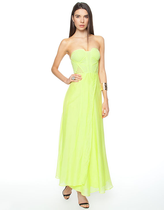 Suboo At Lake Tahoe Maxi Strapless Dress