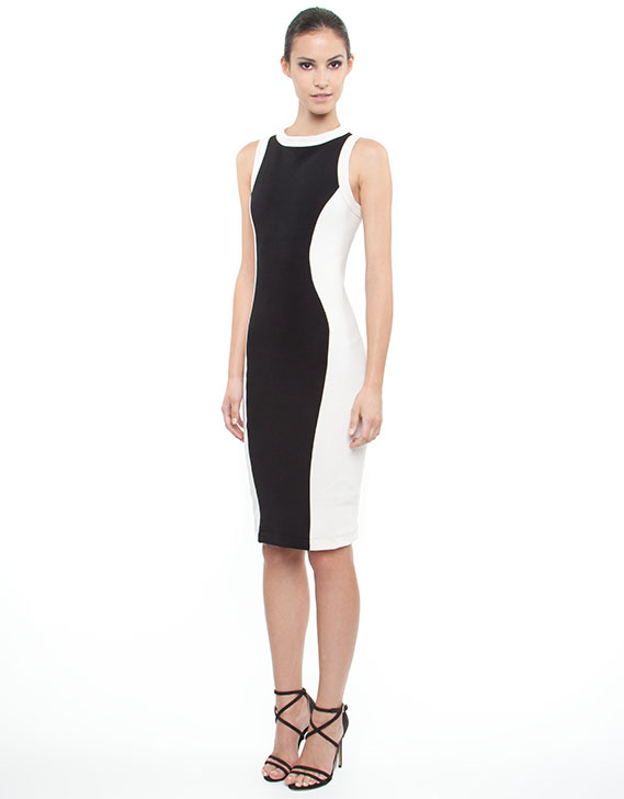 By Johnny The Reverse Panel Dress