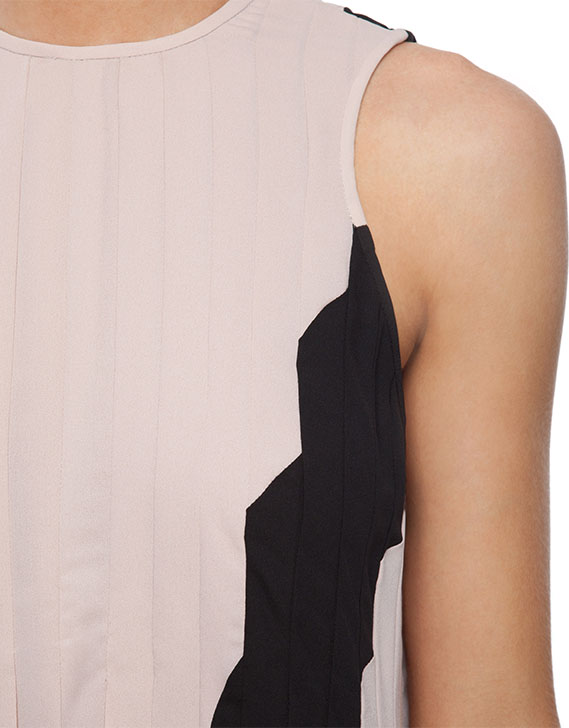 Dion Lee Line II Inset Pleat Dress