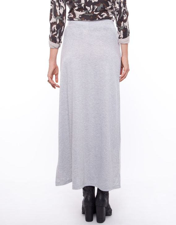 AT by ATMOS & HERE Des Prez Maxi Skirt Grey