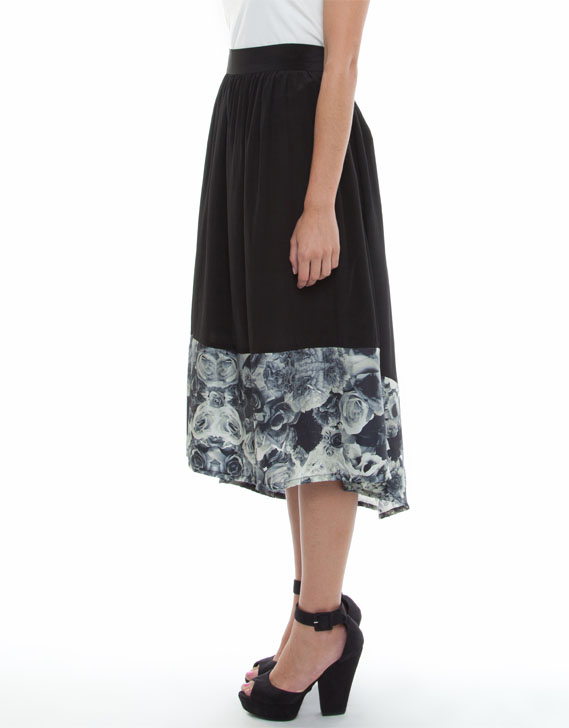 Limedrop Scarab Trim Skirt