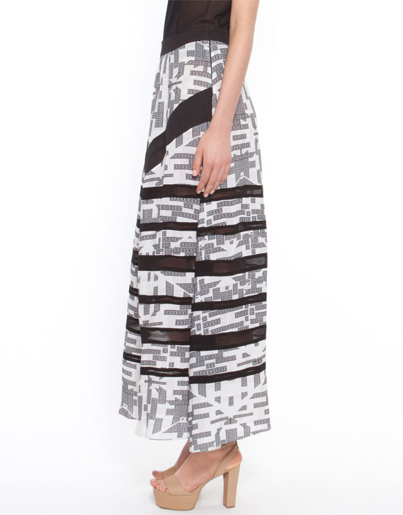 Suboo Madagascar Printed Maxi Skirt