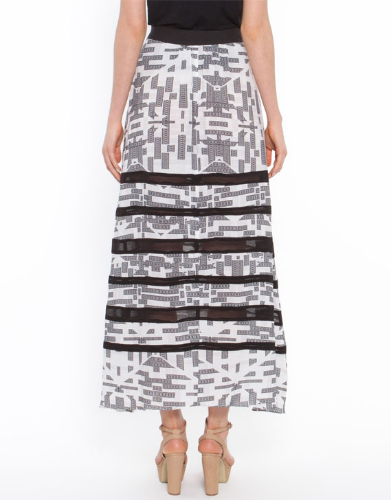 Suboo Madagascar Printed Maxi Skirt