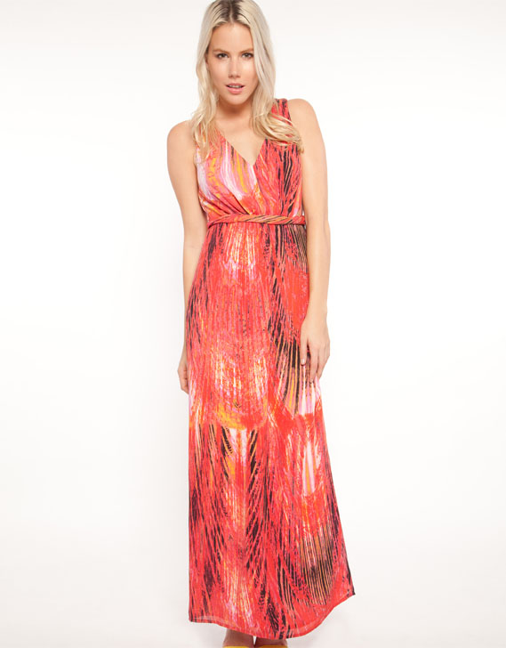 Seduce Bird of Paradise Maxi Dress