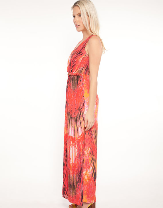 Seduce Bird of Paradise Maxi Dress