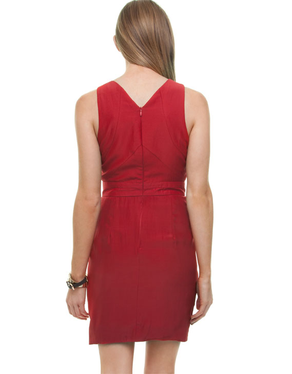 Story By Tang Cast Away Dress Red