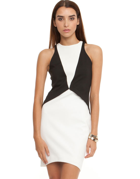 Nicholas Ponti Panelled Racer Dress