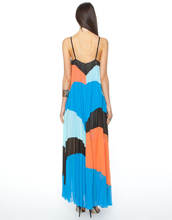 Suboo Quilla Qua Pleated Maxi Dress