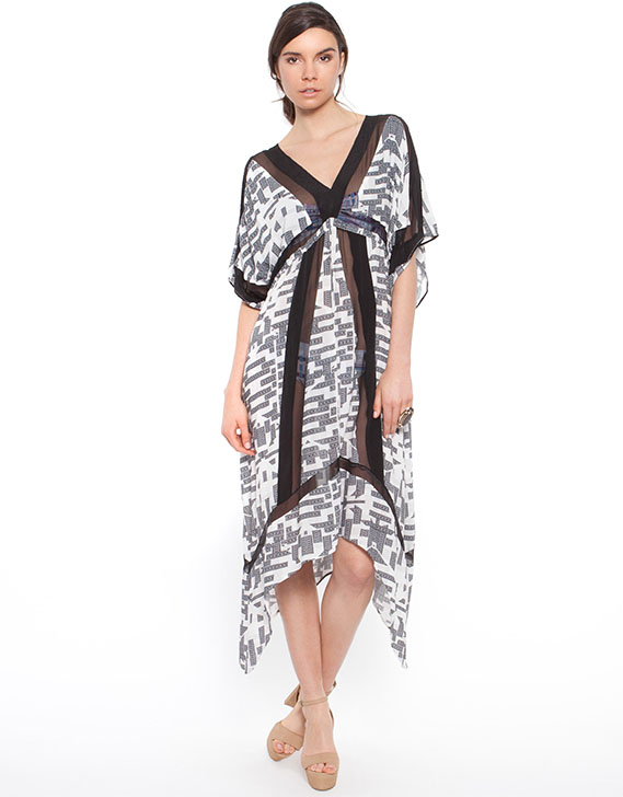 Suboo Madagascar - Printed Maxi Kaftan