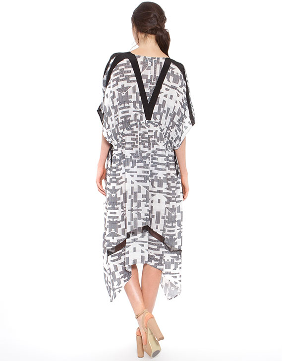 Suboo Madagascar - Printed Maxi Kaftan