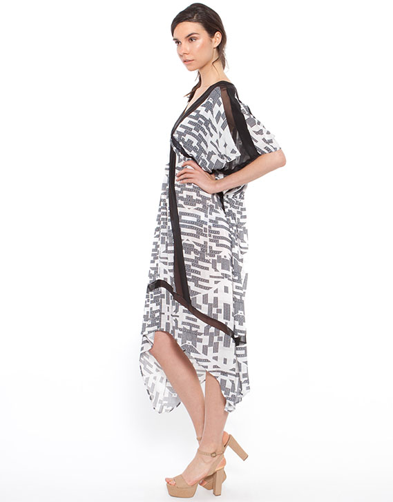 Suboo Madagascar - Printed Maxi Kaftan