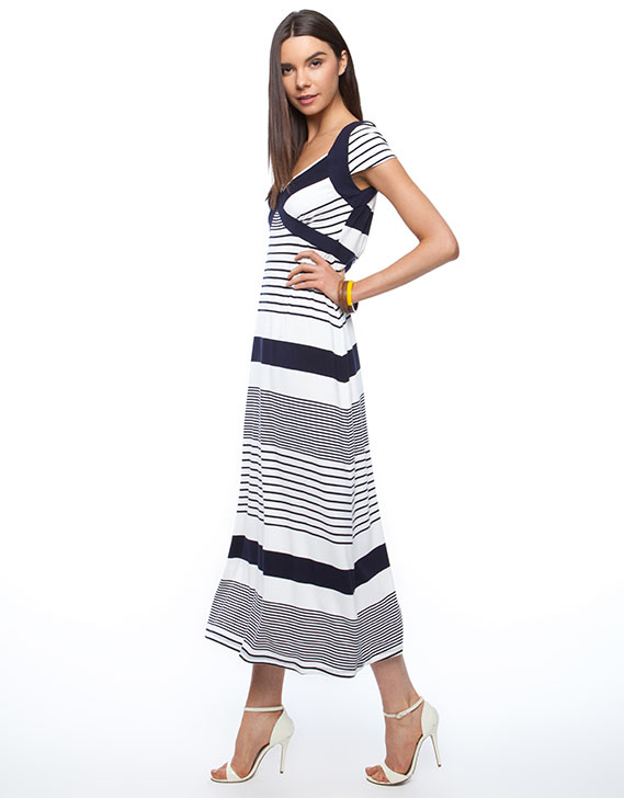 Stitches Varigated Stripe Dress