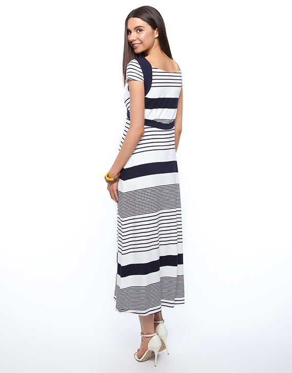 Stitches Varigated Stripe Dress