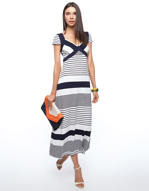 Stitches Varigated Stripe Dress