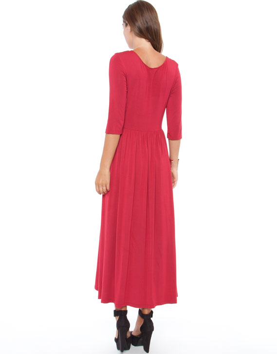 Mossee Split Side Long Dress